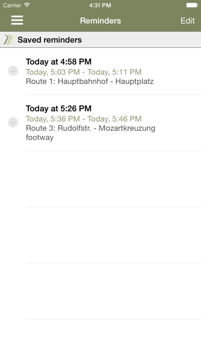 Öffliner - timetable information Linz Screenshot 4 - AppWisp.com Öffliner - timetable information Linz Screenshot 4 - AppWisp.com