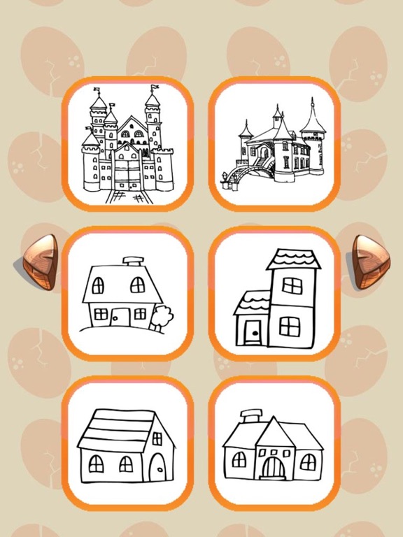 House And Castle Coloring Book : Free for Kids And Toddlers! iPad screenshot