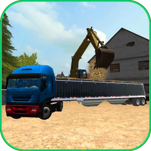 Construction Truck 3D: Gravel icon