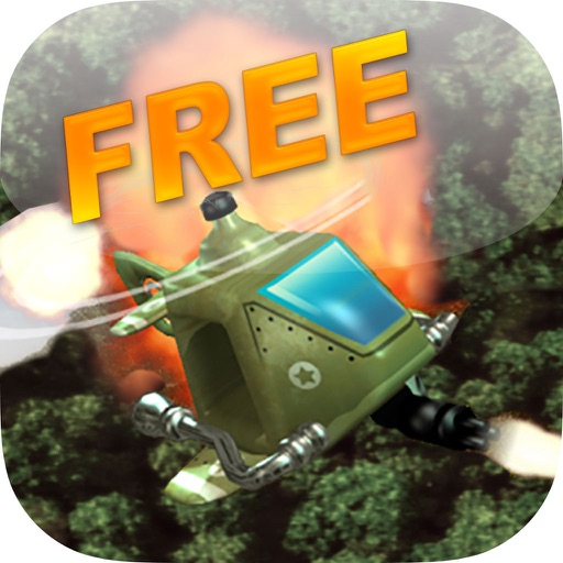 Helicopter Jungle Flight Mission Free Icon