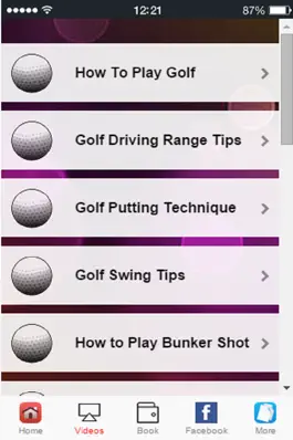 Game screenshot Golf Instruction - Improve Your Golf Tips & Videos apk