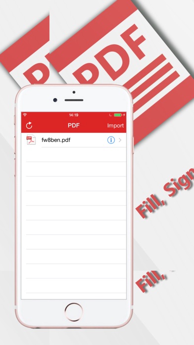 PDF Fill and Sign any Document Screenshot