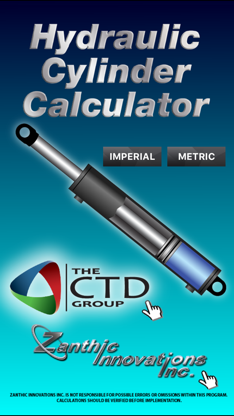 Free Hydraulic Cylinder Calculator screenshot 1