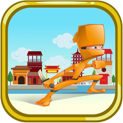 Ninja Warrior Runner - The World of Knight Jump Free Game Icon