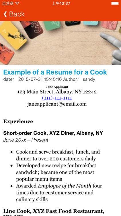 The Resume Writing Examples - Build a Resume that Stands Out ,Gets More Job Interviews!