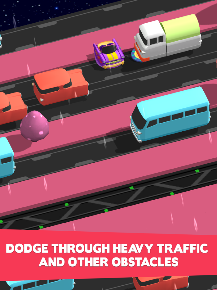 Bring Me Home-Endless Road Crossing with Hopper Hovercraft