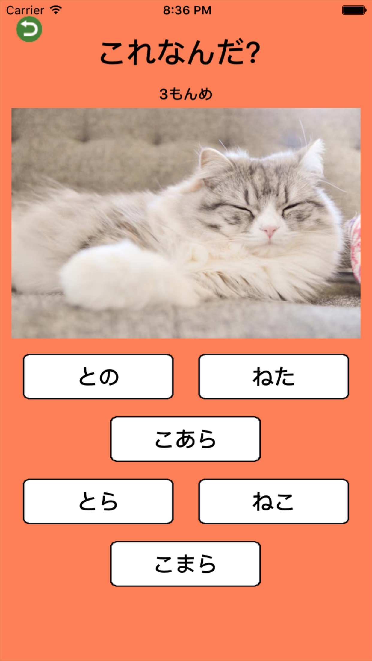 わかるかな？よめるかな？ひらがなクイズ！