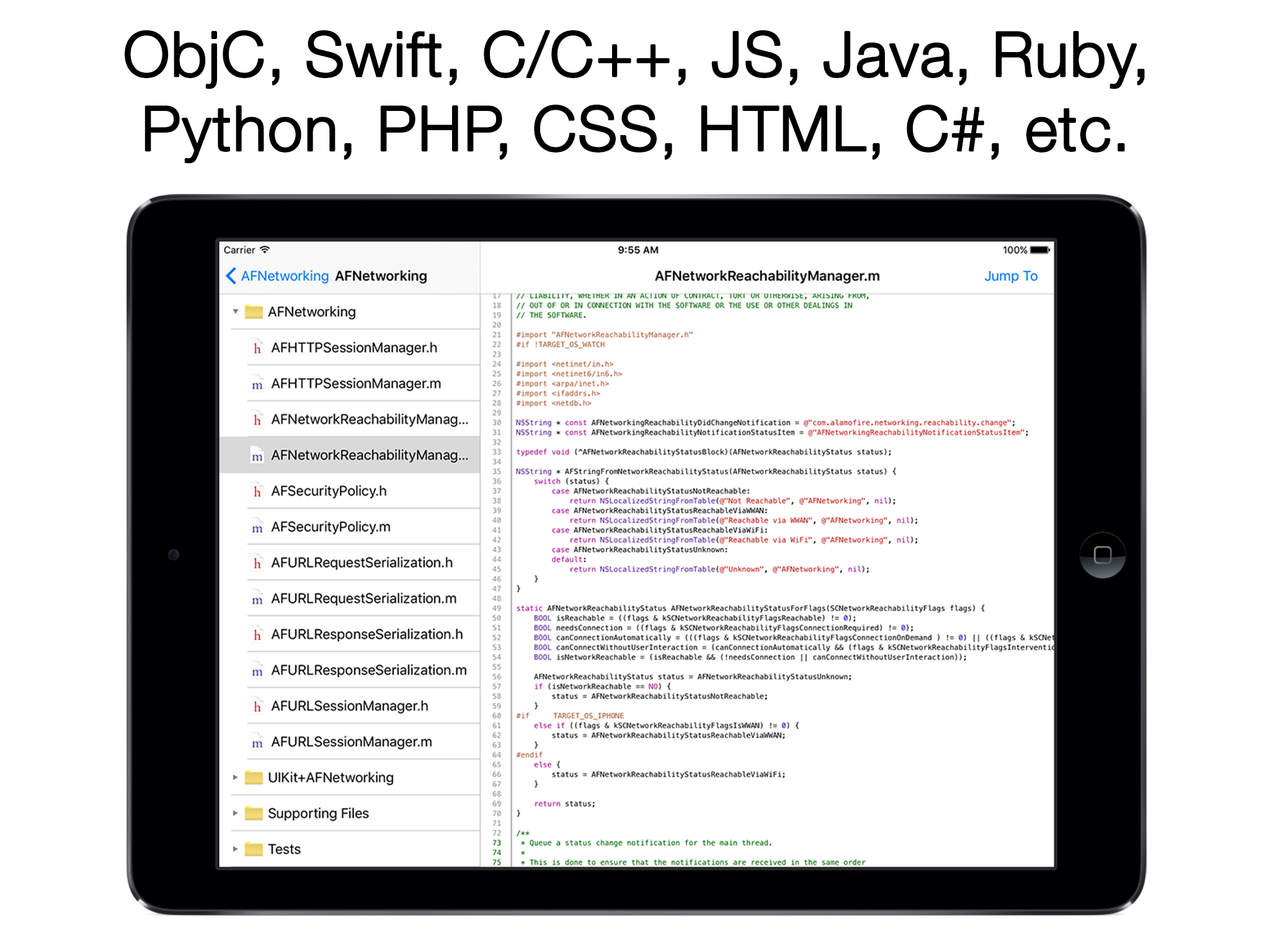 Code Viewer - best reader for code