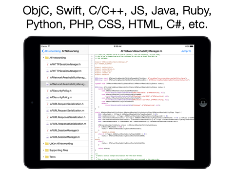 Screenshot #5 pour Code Viewer - best reader for code