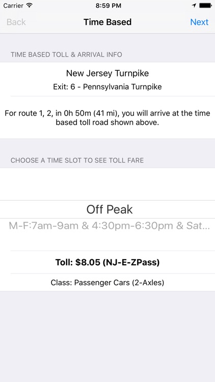 Toll Calculator GPS Navigation screenshot-3