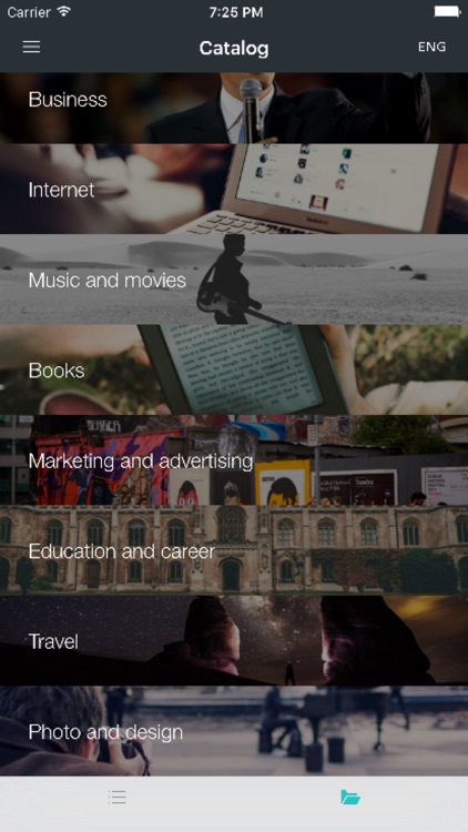 My sites - news reader