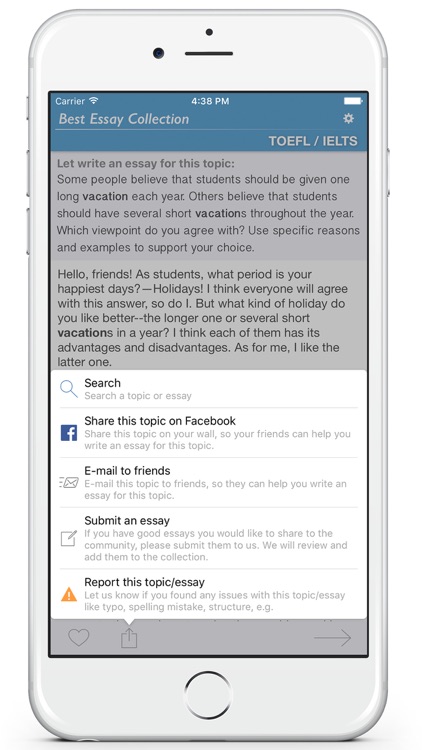 Essay Collection for TOEFL/IELTS screenshot-3