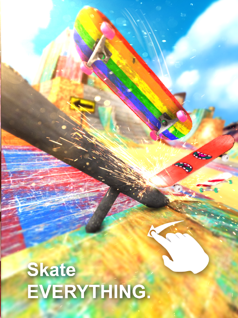 Epic Skate 3D -Free HD Skateboard Game screenshot 7