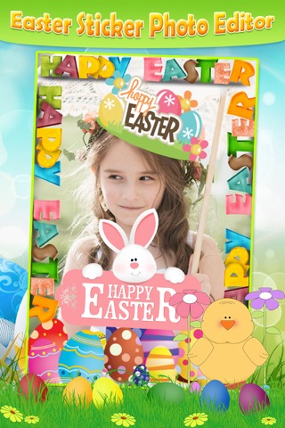 Easter Photo Sticker.s Editor - Bunny, Egg & Warm Greeting for Holiday Picture Cardのおすすめ画像3