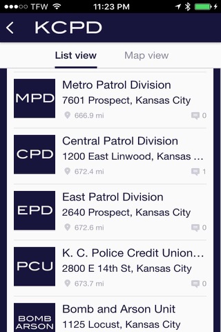 Kansas City Missouri Police screenshot 2