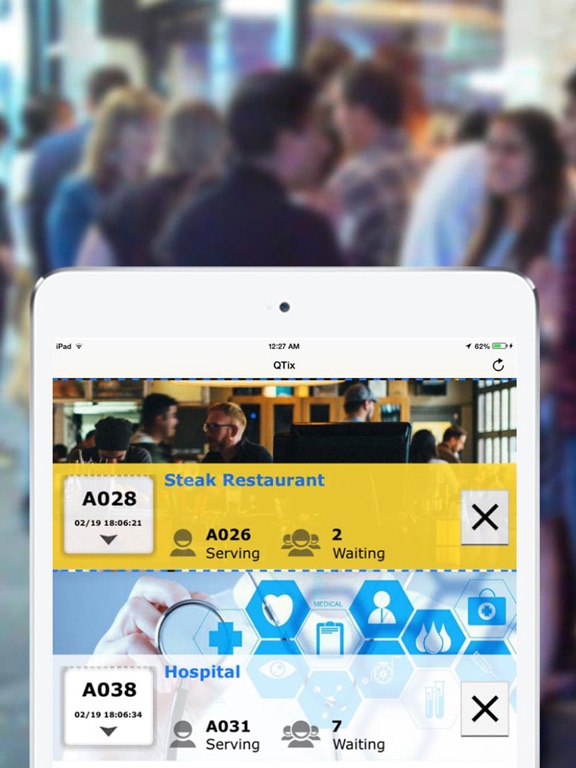 Screenshot #4 pour QTix (QueueTix)