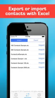 my contacts backup app - phone data recovery / mobile transfer / save / export iphone screenshot 2