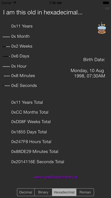 App screenshot