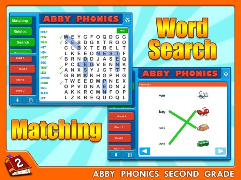 Abby Phonics - Second Grade HD Free Lite screenshot 2