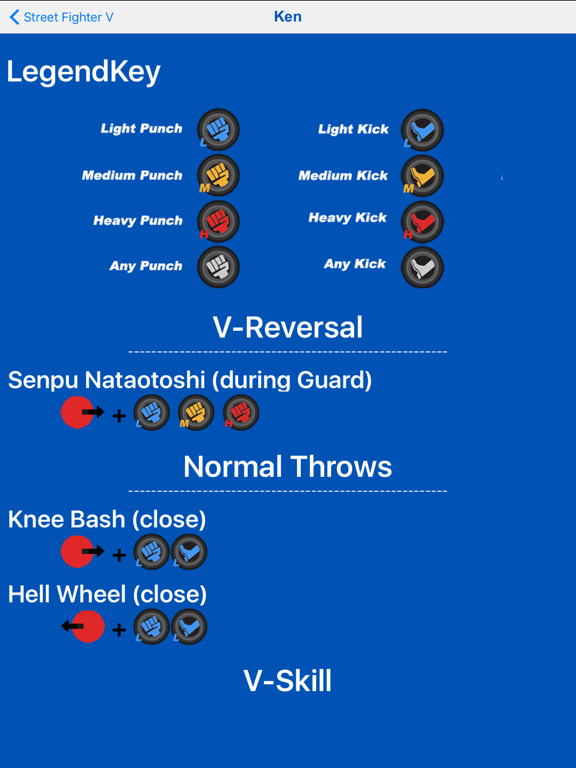 Screenshot #5 pour Mini Guide for Street Fighter V Edition