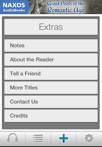 Great Poets of the Romantic Age: Audiobook App screenshot 4