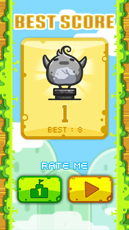 #5. Chick UP!! (The Vertical Version of a Flappy Little Bird Adventure) (iOS) 由: 允斌 谢