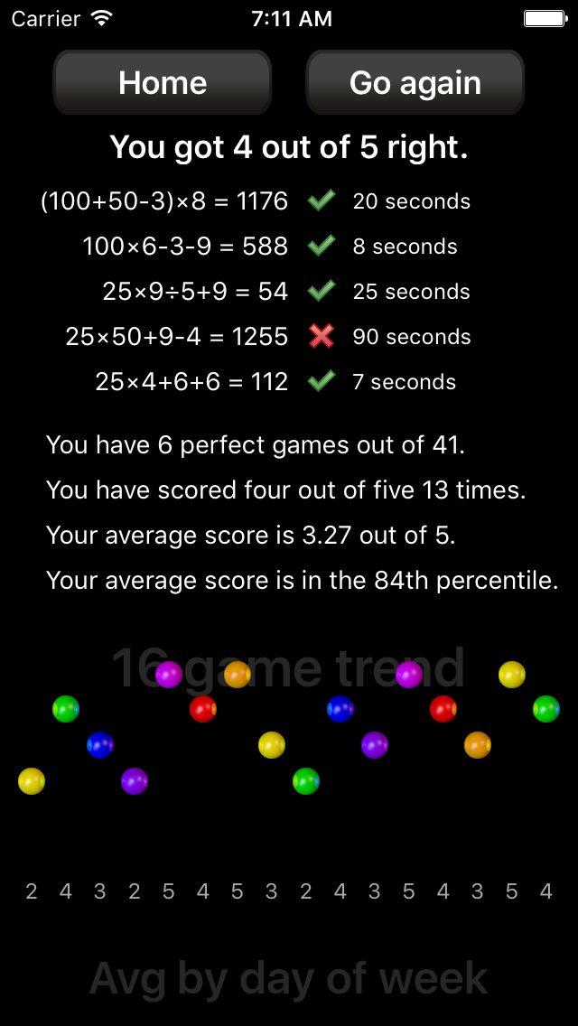 Conundra Math: a brain training number game for iPhone and iPadのおすすめ画像2