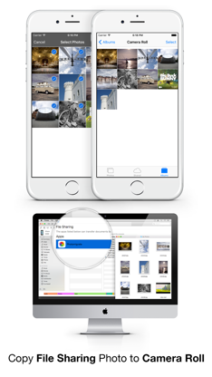 Photomigrate - Easily transfer photos & videos to camera roll screenshot 1