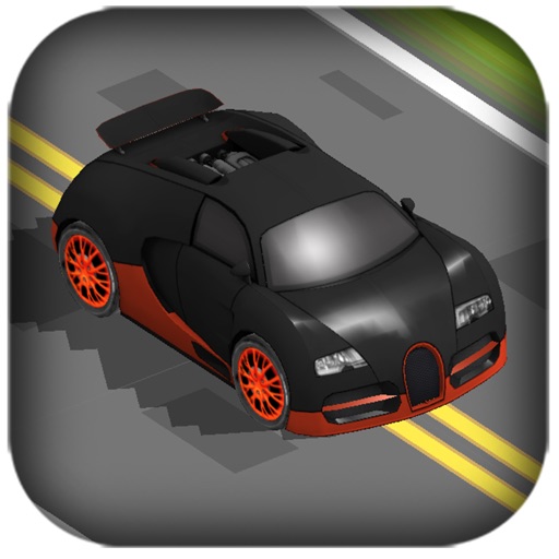 3D Zig-Zag Racing Rivals  - Drive Super-Car to Escape from Street City Run icon