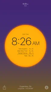 Solar Time screenshot #2 for iPhone