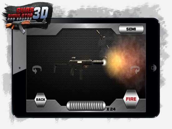 Guns 3D Simulator & Sounds: Best Real Weapons iPad screenshot 4 - Entertainment app