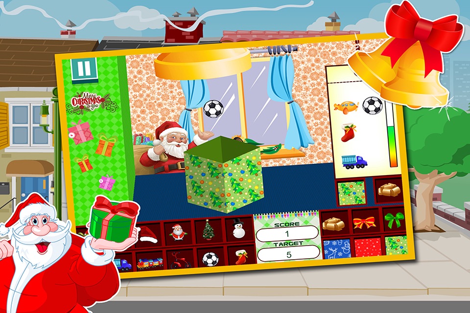 Santa Gift Packaging : Kids Christmas Game screenshot 3