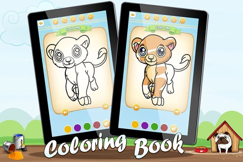 Coloring Art Anime Animals Free screenshot 3