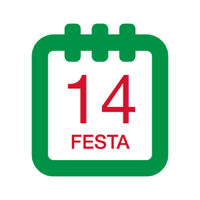 Festività Calendario Italia 2016 - Festa nazionale e giorno festivo prescritto dalla legge lunario