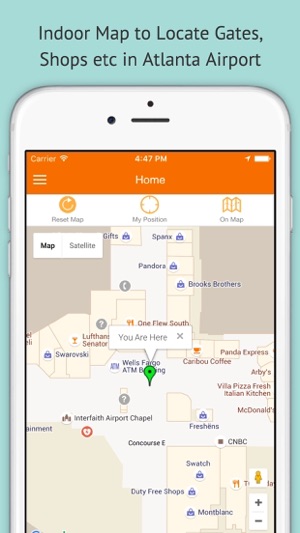 Atlanta Airport Map - ATL(圖1)-速報App