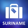 Suriname Detailed Offline Map