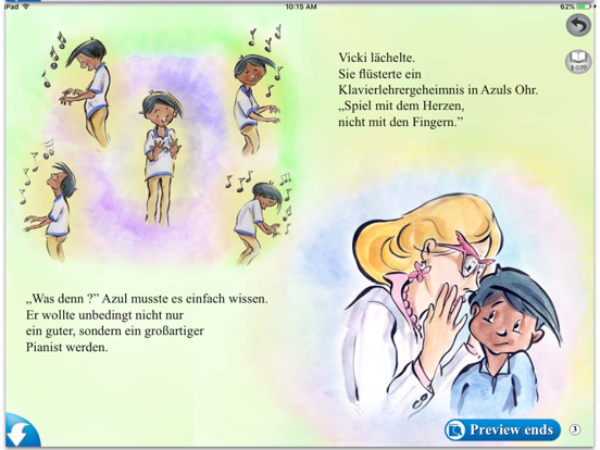 eBookBox German HD – Fun stories to improve reading & language learning iPad screenshot