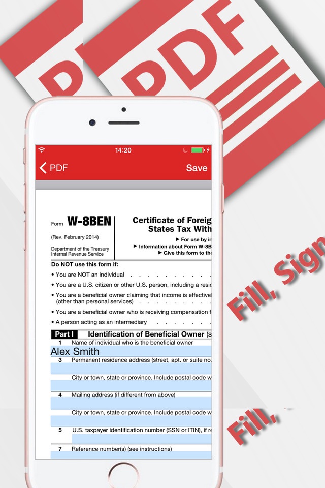 PDF Fill and Sign any Document screenshot 2