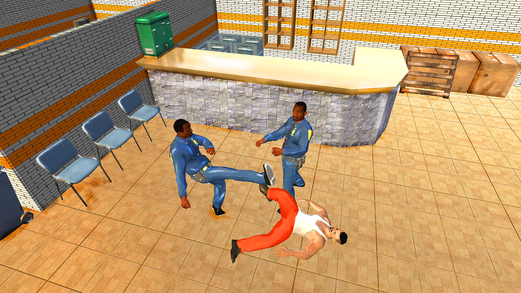 Prison Escape Police Hard Time