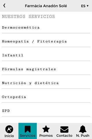 Farmacia Anadón screenshot 2