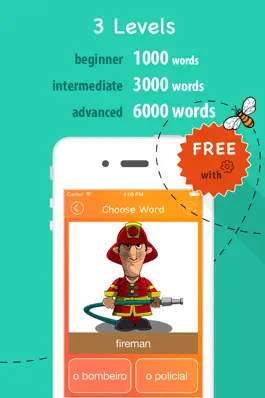Game screenshot 6000 Words - Learn Brazilian Portuguese Language hack