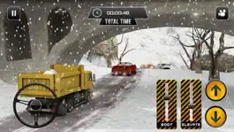 Game screenshot зима снег евро водитель самосвала 3D apk