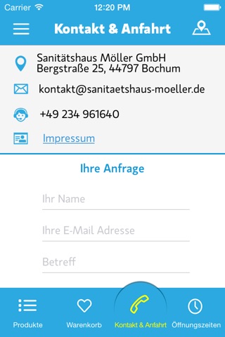 Möller Sanitätshaus screenshot 4