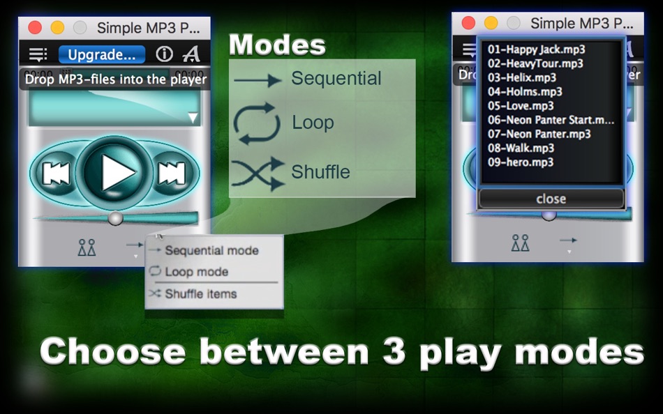 #3. Simple MP3 Player Lite for Mac OS X (macOS) Podle: Max Schlee