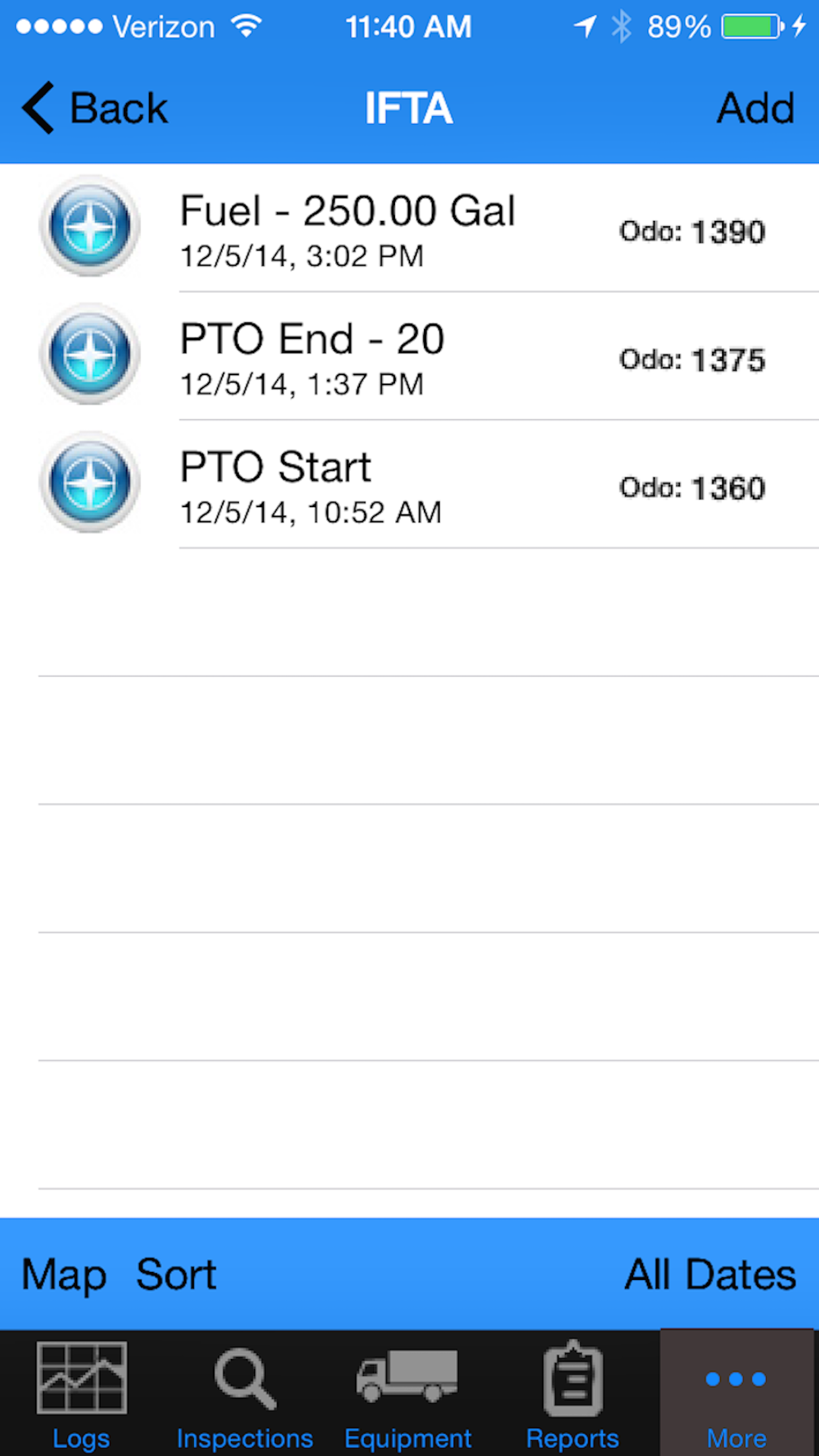 Auto IFTA screenshot 3