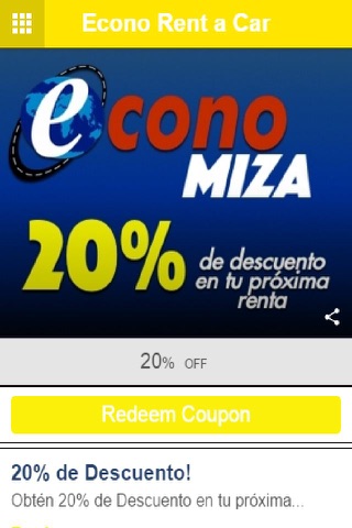 Econo Rent a Car screenshot 2