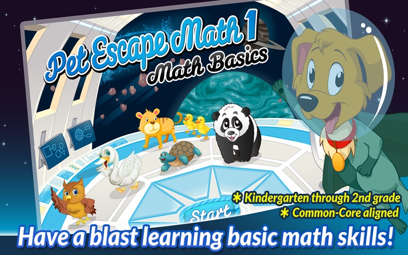Pet Escape Math - Math Basics for Kindergarten to 2nd Grade thumbnail 1