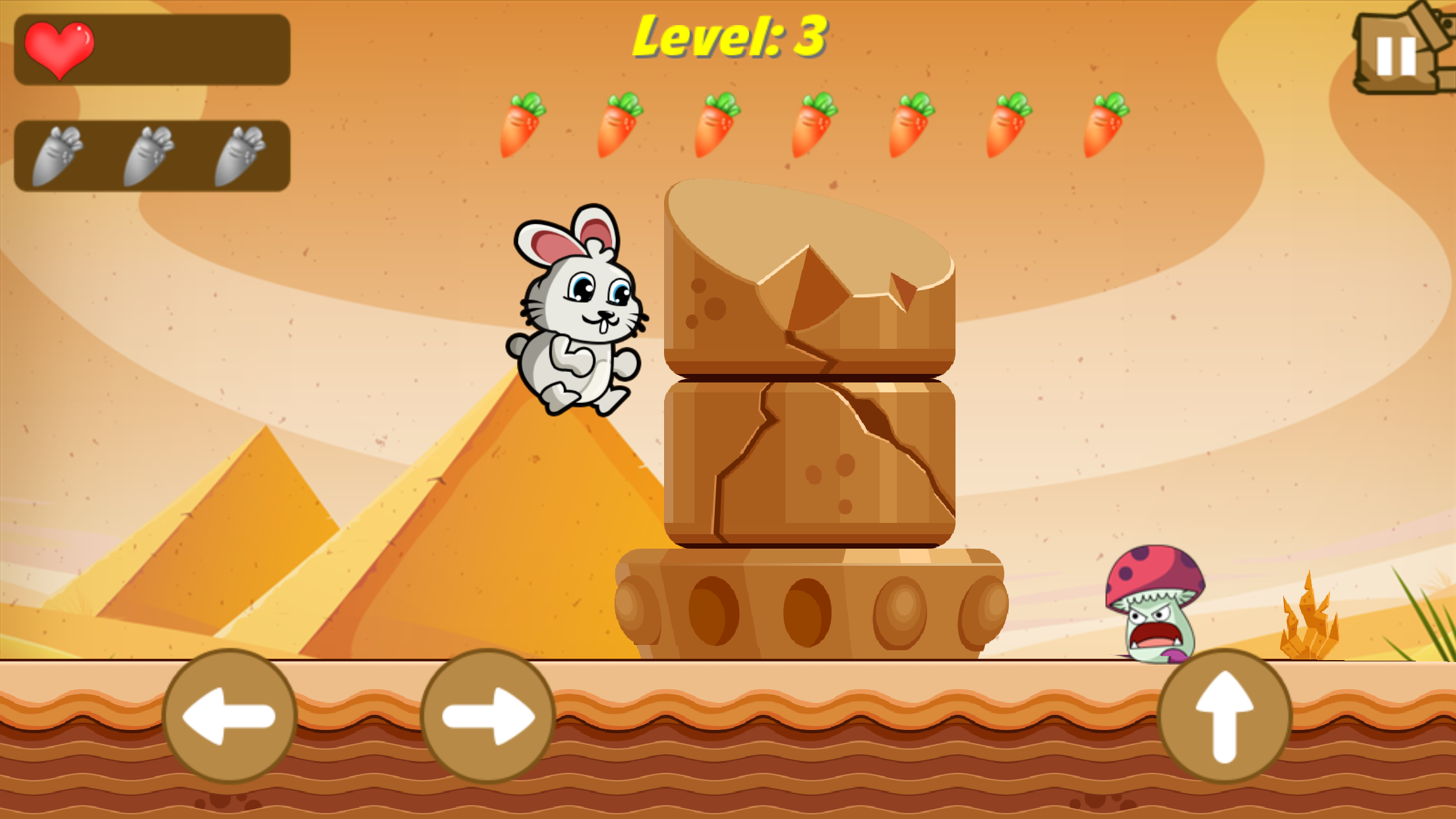 Bunny Run : Desert Escape screenshot 5