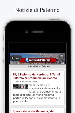 Notizie di Palermo screenshot 2
