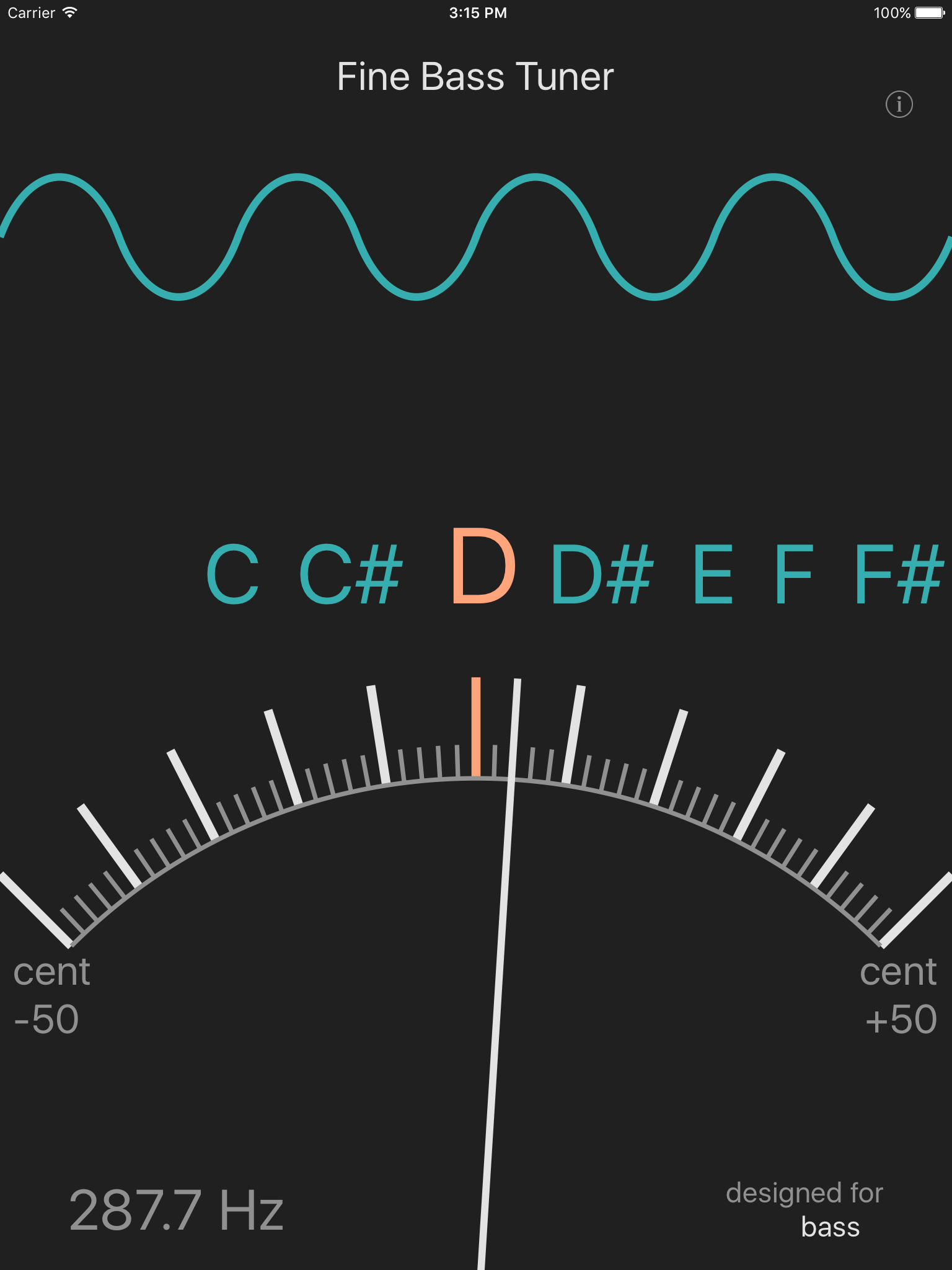 Fine Bass Tuner screenshot 6